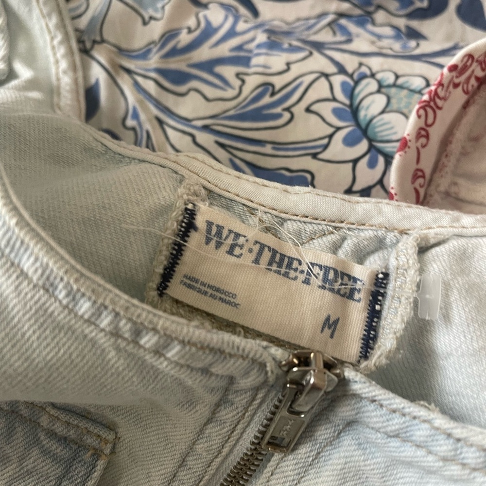 Free People Light Blue Denim Utility Jumpsuit - Picture 8 of 8